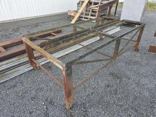 Steel Frame on Wheels