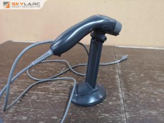 Zebex Retail Handheld USB Barcode Laser Scanner w/ Stand