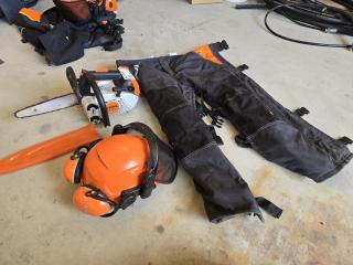 Stihl MS151 Chainsaw and Accessories