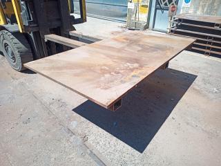 Large Plate Steel Pallet