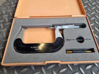 Mitutoyo 75-100mm Outside Micrometer 102-237