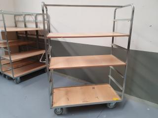 Warehouse Shelving Trolley 