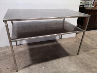 Stainless Steel Commercial Kitchen Table Bench