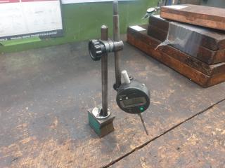 Mitutoyo Digital Gauge on Magnetic Stand