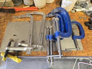 7 Assorted Clamps
