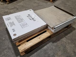24x Rectified Porcelain Stoneware 600x600mm Tiles