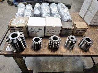 5 x Gear Hobber Cutters