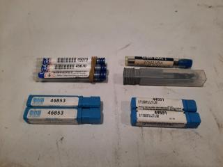 Assorted Small Endmills (9 Pieces)