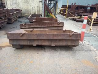 Large Steel Bin