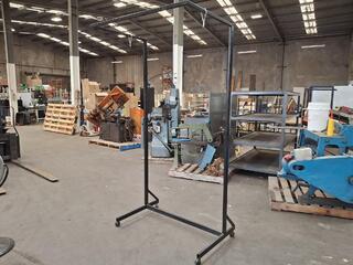 Mobile bench frame
