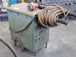 Vintage 3-Phase Welder, Parts or Scrap Only