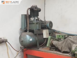 Large 2 Cylinder Workshop Compressor