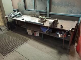 Large Steel Welding Bench