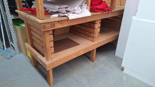 Benchco Wooden workshop Table 
