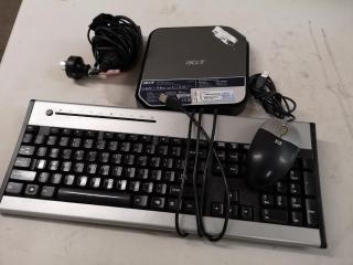Acer Veriton N282G Ultra Slim Desktop Computer w/ Keyboard & Mouse