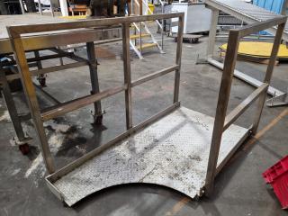 Industrial Platform & Railing Assembly