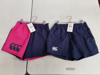 2x Canterbury Cotton Shorts, Sizes 28 & 30