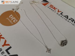 MIDSummer Sta Dainty Moroccan Star & LADAKH MEHNDI PATTERN necklaces