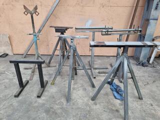 Assorted Workshop Material Support Stands