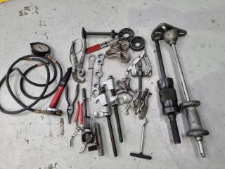 Assorted Automotive Related Hand Tools & More