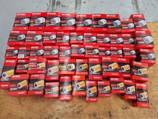 Ryco Automotive Oil Filters, 50x Assorted Types