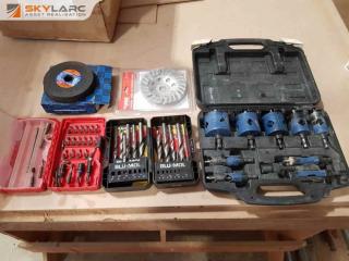 Blu-Mol Hole Saws, Drills, Drivers, Cutting Discs