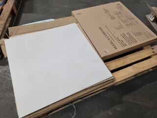 11x Porcelain Stoneware 600x600mm Tiles