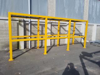 Covered Steel Walkway