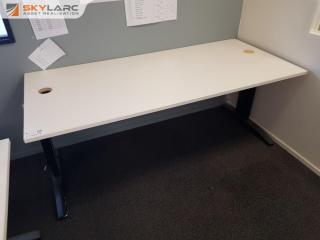 Aluminum Framed Office Desk