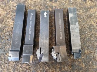 5 x Lathe Turning Tools
