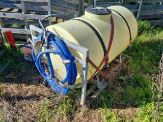 Syrup Tank on Frame