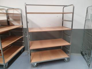 Warehouse Shelving Trolley 