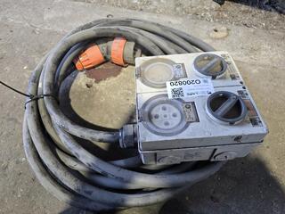Three Phase Extension Cable with Multi Board 