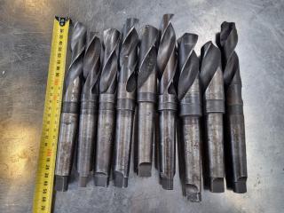 9x Morse Taper No.3 Shank Drills