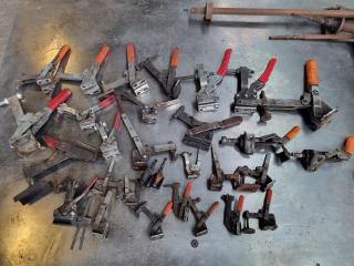 25x Assorted Toggle Clamps