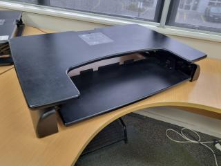 Adjustable Height Desktop Monitor / Keyboard Stand