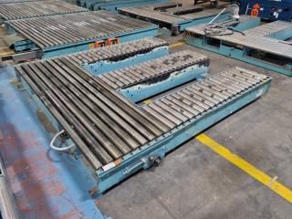 Heavy Duty Roller Powered Conveyor Platform 