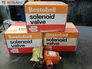 4x Bestobell B15S3 Solenoid Valve Units, New