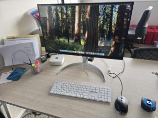 Apple Mac Mini M4 with Monitor