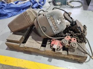 Vintage Demag Junior 2-ton Electric Chain Hoist