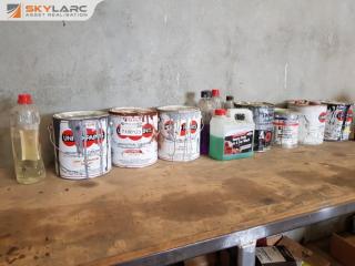 Large Lot of Industrial Paint and Coatings