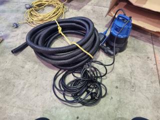 Submersible Pump and Hose 