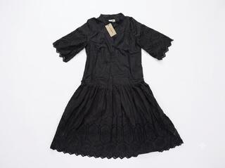 Lollys Laundry TimorLL Midi Dress -  Washed Black -  Medium 