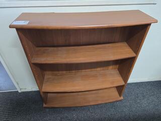 MDF laminate bookshelf