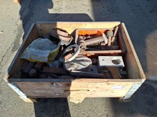 Crate of Assorted Machine Tooling