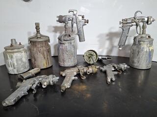 Assorted Spraygun Parts