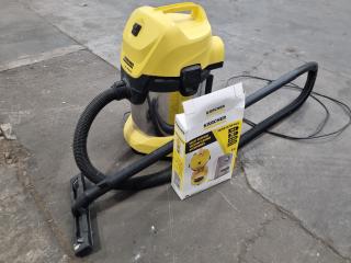 Karcher WD3 Premium Wet Dry Shop Vac Vacuum