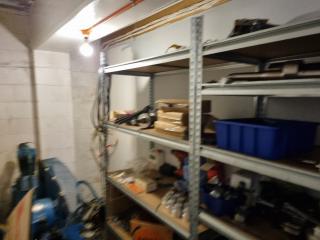 Adjustable Workshop Storage Shelf Assembly