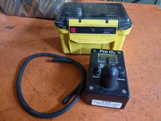 Nuvair Pro O2 Analyzer w/ Case