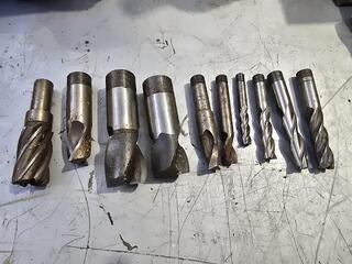 10 x End Mill Cutters 